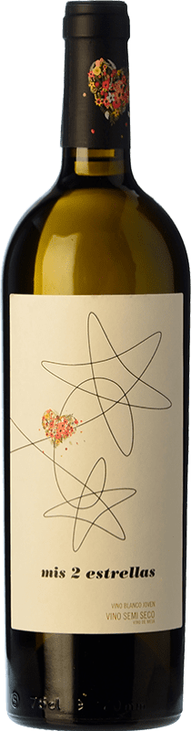 8,95 € Free Shipping | White wine Cerro San Cristóbal Mis 2 Estrellas D.O. Condado de Huelva Andalusia Spain Muscat, San Colombano Bottle 75 cl