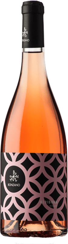 15,95 € Envio grátis | Vinho rosé Bonzano Meridiana Jovem D.O.C. Piedmont Piemonte Itália Bacca Vermelha Garrafa 75 cl