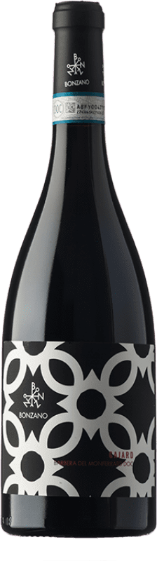 17,95 € Free Shipping | Red wine Bonzano Gajard D.O.C. Barbera del Monferrato Piemonte Italy Barbera Bottle 75 cl