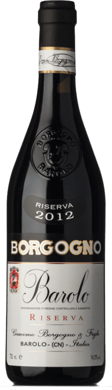 199,95 € Spedizione Gratuita | Vino rosso Virna Borgogno Riserva D.O.C.G. Barolo Piemonte Italia Nebbiolo Bottiglia 75 cl