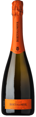 12,95 € Free Shipping | White Sparkling Wine Bortolomiol Senior Extra Dry D.O.C.G. Prosecco di Conegliano-Valdobbiadene Veneto Italy Glera 75 cl