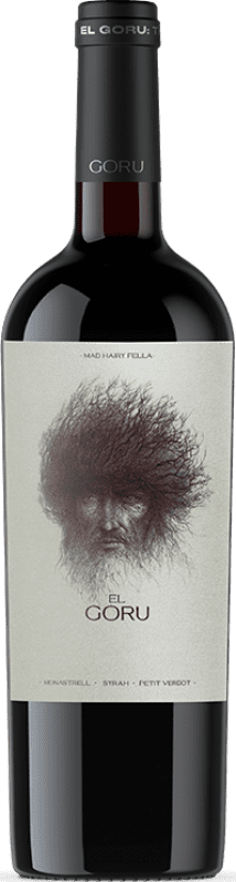 10,95 € Envío gratis | Vino Tinto Ego El Gorú D.O. Jumilla Región de Murcia España Syrah, Monastrell, Petit Verdot 75 cl