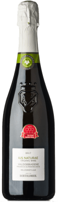 23,95 € 送料無料 | 白スパークリングワイン Bortolomiol Ius Naturae Brut D.O.C.G. Prosecco di Conegliano-Valdobbiadene ベネト イタリア Glera ボトル 75 cl