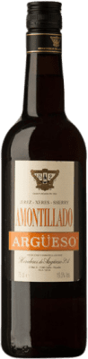 19,95 € Бесплатная доставка | Крепленое вино Argüeso Amontillado D.O. Jerez-Xérès-Sherry Андалусия Испания Palomino Fino бутылка 75 cl