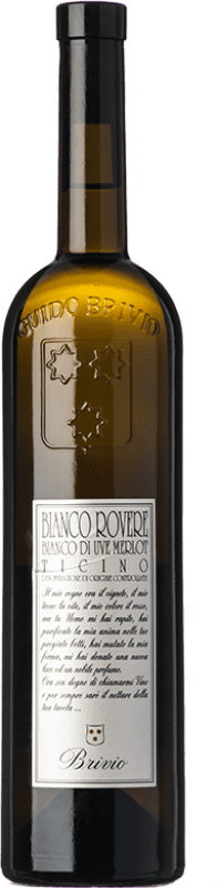 65,95 € Kostenloser Versand | Weißwein Brivio Ticino Rovere Ticino Schweiz Merlot Flasche 75 cl