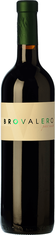 12,95 € Free Shipping | Red wine Bro Valero Oak D.O. La Mancha Castilla la Mancha Spain Petit Verdot Bottle 75 cl