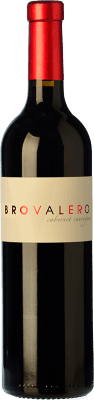 7,95 € Envío gratis | Vino Tinto Bro Valero Crianza D.O. La Mancha Castilla la Mancha España Cabernet Sauvignon Eco — Ecológico 75 cl