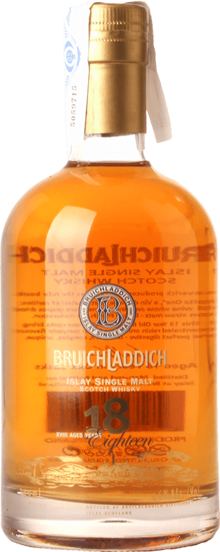 87,95 € Spedizione Gratuita | Whisky Single Malt Bruichladdich Islay Regno Unito 18 Anni Bottiglia 70 cl