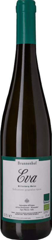 21,95 € Free Shipping | White Wine Brunnenhof Eva I.G.T. Mitterberg Trentino-Alto Adige Italy Manzoni Eco — Organic Bottle 75 cl