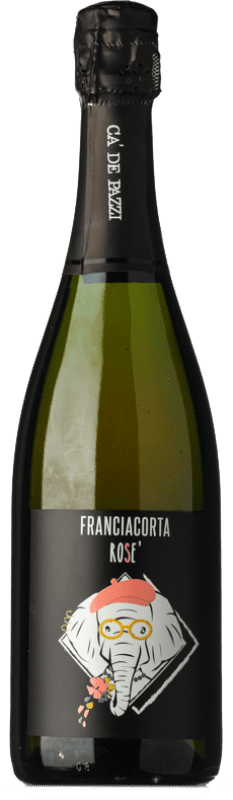 31,95 € Envoi gratuit | Vin Mousseux Rosé Cà de Pazzi Brut Rosé D.O.C.G. Franciacorta Lombardia Italie Pinot Noir Bouteille 75 cl