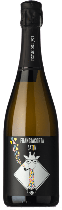 29,95 € 送料無料 | 白スパークリングワイン Cà de Pazzi Satèn Brut D.O.C.G. Franciacorta ロンバルディア イタリア Chardonnay ボトル 75 cl