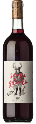 18,95 € Spedizione Gratuita | Vino rosso Calafata Scapigliato I.G.T. Toscana Toscana Italia Bacca Rossa, Aleático, Ciliegiolo Bottiglia 75 cl