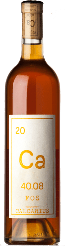 22,95 € Spedizione Gratuita | Vino Bianco Calcarius Fos I.G.T. Puglia Puglia Italia Greco Eco — Biologico 75 cl
