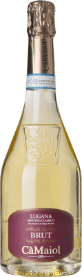 21,95 € 免费送货 | 白起泡酒 Cà Maiol Brut — 起泡酒 干型 经典 D.O.C. Lugana 伦巴第 意大利 Trebbiano — 特雷比亚诺 75 cl