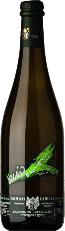18,95 € Kostenloser Versand | Weißer Sekt Camillo Donati Frizzante — Perlwein I.G.T. Emilia Romagna Emilia-Romagna Italien Sauvignon Flasche 75 cl