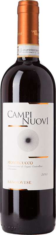 19,95 € Бесплатная доставка | Красное вино Campinuovi D.O.C. Montecucco Sangiovese Тоскана Италия Sangiovese — Санджовезе Eco — Эко Био Органический 75 cl