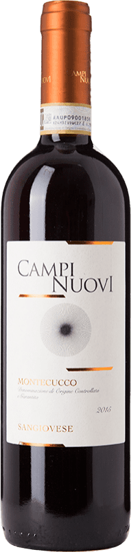 19,95 € Spedizione Gratuita | Vino rosso Campinuovi D.O.C. Montecucco Sangiovese Toscana Italia Sangiovese Bottiglia 75 cl