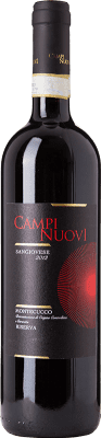 26,95 € Envío gratis | Vino tinto Campinuovi Reserva D.O.C. Montecucco Sangiovese Toscana Italia Sangiovese Botella 75 cl