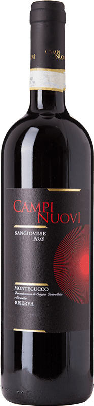 27,95 € 送料無料 | 赤ワイン Campinuovi レセルバ D.O.C. Montecucco Sangiovese トスカーナ イタリア Sangiovese — サンジョヴェーゼ Eco — エコ ビオ オーガニック 75 cl