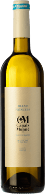 10,95 € Envío gratis | Vino blanco Canals & Munné Muscat Blanc Princeps D.O. Penedès Cataluña España Moscato Botella 75 cl