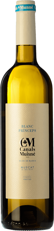 11,95 € 免费送货 | 白葡萄酒 Canals & Munné Princeps Muscat D.O. Penedès 加泰罗尼亚 西班牙 Moscato — 麝香葡萄 75 cl