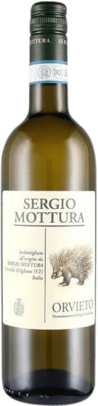 11,95 € Spedizione Gratuita | Vino bianco Mottura Orvieto Secco I.G.T. Civitella d'Agliano Lazio Italia Procanico, Grechetto Bottiglia 75 cl