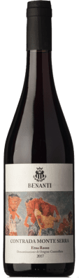 55,95 € Free Shipping | Red wine Benanti Rosso Contrada Monte Serra D.O.C. Etna Sicily Italy Nerello Mascalese Bottle 75 cl