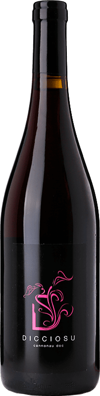 32,95 € 免费送货 | 红酒 Lilliu Dicciosu D.O.C. Cannonau di Sardegna 撒丁岛 意大利 Cannonau 瓶子 75 cl