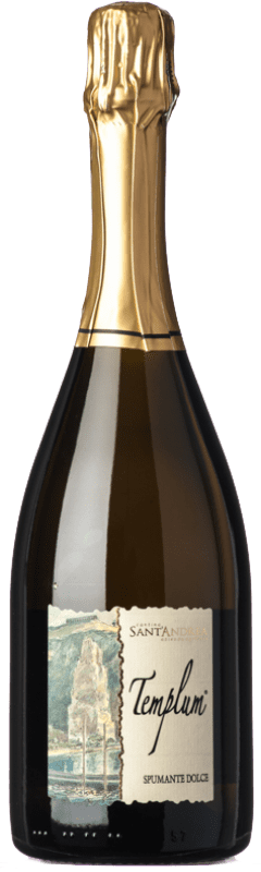 12,95 € 送料無料 | 白スパークリングワイン Sant'Andrea Dolce Templum Spumante I.G.T. Lazio ラツィオ イタリア Muscat ボトル 75 cl