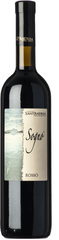 37,95 € Envío gratis | Vino Tinto Sant'Andrea Sogno I.G.T. Lazio Lazio Italia Merlot, Cesanese 75 cl