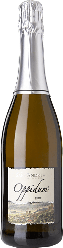 12,95 € 送料無料 | 白スパークリングワイン Sant'Andrea Oppidum Brut I.G.T. Lazio ラツィオ イタリア Muscat ボトル 75 cl