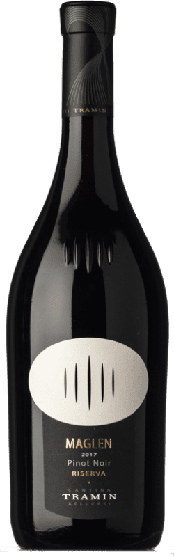 37,95 € Kostenloser Versand | Rotwein Tramin Maglen Reserve D.O.C. Alto Adige Trentino-Südtirol Italien Spätburgunder Flasche 75 cl