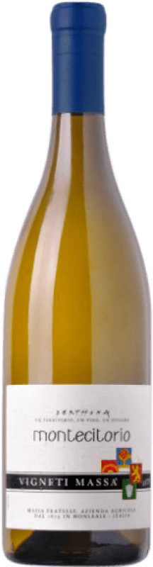 47,95 € Envío gratis | Vino Blanco Vigneti Massa Derthona Montecitorio D.O.C. Colli Tortonesi Piemonte Italia Timorasso Eco — Ecológico Botella 75 cl
