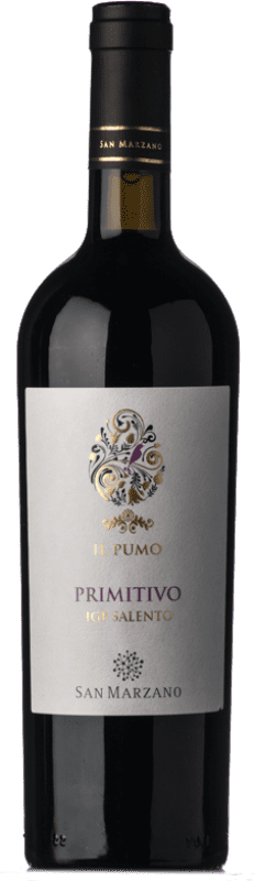 13,95 € Free Shipping | Red Wine San Marzano Il Pumo I.G.T. Salento Puglia Italy Primitivo 75 cl