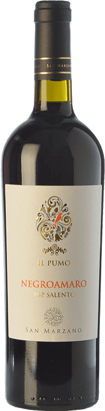9,95 € Kostenloser Versand | Rotwein San Marzano Il Pumo I.G.T. Salento Apulien Italien Negroamaro Flasche 75 cl