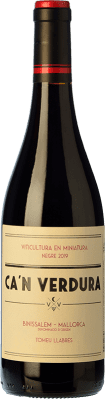 15,95 € Free Shipping | Red wine Ca'n Verdura Oak D.O. Binissalem Majorca Spain Merlot, Monastrell, Callet, Mantonegro Bottle 75 cl