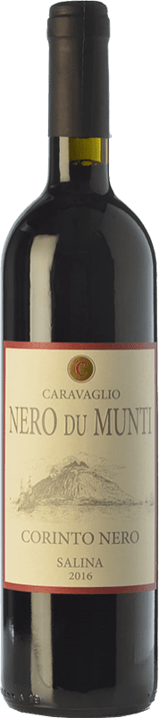 24,95 € Envoi gratuit | Vin rouge Caravaglio Nero du Munti I.G.T. Salina Sicile Italie Corinto Biologique Bouteille 75 cl