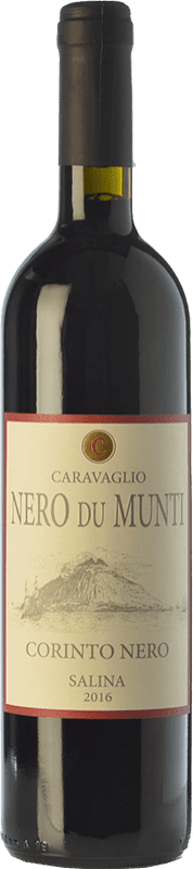 24,95 € Envio grátis | Vinho tinto Caravaglio Nero du Munti I.G.T. Salina Sicília Itália Corinto Garrafa 75 cl