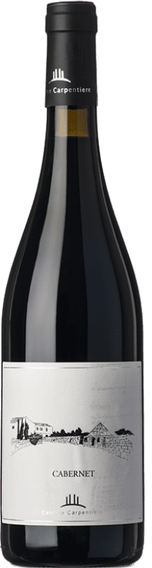 13,95 € 免费送货 | 红酒 Carpentiere D.O.C. Castel del Monte 普利亚大区 意大利 Cabernet Sauvignon 瓶子 75 cl