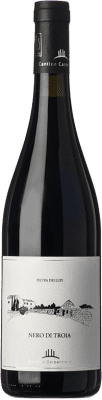 13,95 € Kostenloser Versand | Rotwein Carpentiere Pietra dei Lupi D.O.C. Castel del Monte Apulien Italien Nero di Troia Flasche 75 cl