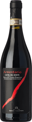 27,95 € Free Shipping | Red wine Carpentiere Armentario Reserve D.O.C.G. Castel del Monte Nero di Troia Riserva Puglia Italy Nero di Troia Bottle 75 cl