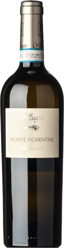 12,95 € Envio grátis | Vinho branco Cà Rugate Classico Monte Fiorentine D.O.C. Soave Vêneto Itália Garganega Garrafa 75 cl