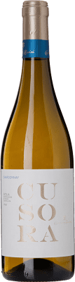 11,95 € Envio grátis | Vinho branco Caruso e Minini Cusora D.O.C. Sicilia Sicília Itália Chardonnay Garrafa 75 cl