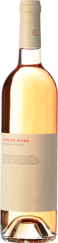 9,95 € Бесплатная доставка | Розовое вино Carvajal Wines Son de Rosa молодое D.O. Somontano Арагон Испания Tempranillo — Темпранильо, Moristel — Мористель Бутылка 75 cl