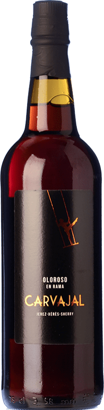 21,95 € 送料無料 | 強化ワイン Carvajal Wines Oloroso en Rama D.O. Jerez-Xérès-Sherry アンダルシア スペイン Palomino Fino ボトル 75 cl