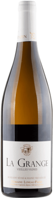 23,95 € 免费送货 | 白葡萄酒 Luneau-Papin La Grange Vieilles Vignes A.O.C. Muscadet-Sèvre et Maine 卢瓦尔河 法国 Melon de Bourgogne Eco 生态 有机 天然 瓶子 75 cl