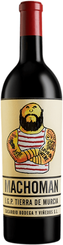 26,95 € Envio grátis | Vinho tinto Casa Rojo Macho Man Crianza D.O. Jumilla Castela-Mancha Espanha Monastrell Garrafa 75 cl