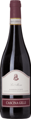 12,95 € Бесплатная доставка | Красное вино Gilli Le More D.O.C. Barbera d'Asti Пьемонте Италия Barbera бутылка 75 cl