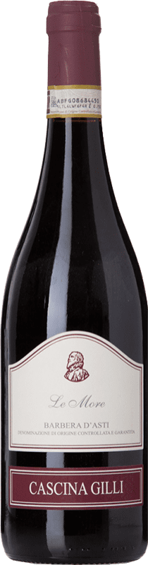 12,95 € Kostenloser Versand | Rotwein Gilli Le More D.O.C. Barbera d'Asti Piemont Italien Barbera 75 cl