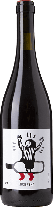 19,95 € Envio grátis | Vinho tinto Tavijn Ruschena D.O.C. Piedmont Piemonte Itália Ruchè Garrafa 75 cl